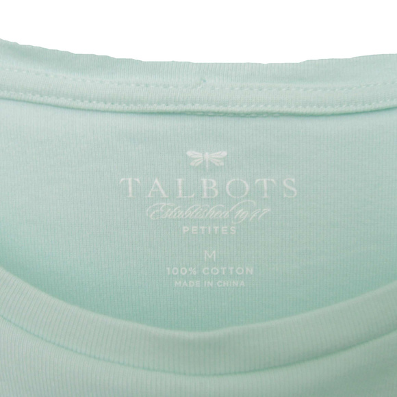 Talbots Casual Butterfly short sleeve  PM - Picture 5 of 8